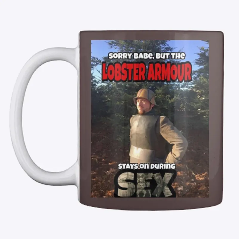 Lobster armor mug