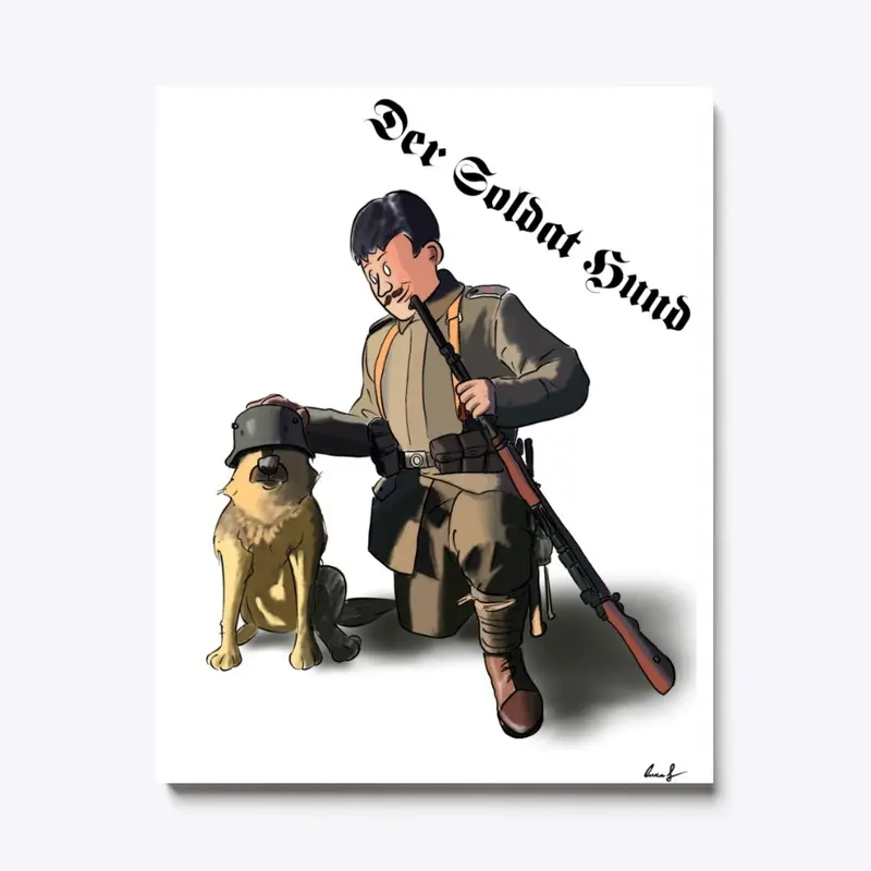 Der Soldat Hund Poster